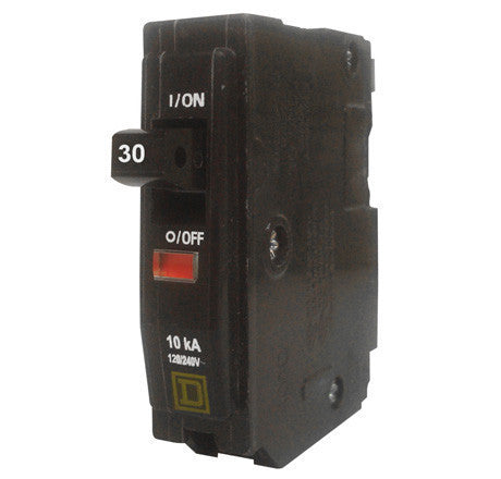 Interruptor termomagnético enchufable 1P x 30A QO130 - Interruptor termomagnético enchuifable - Square D - Boxito.click