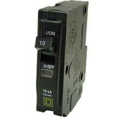 Interruptor termomagnético enchufable 1P x 10A QO110 - Interruptor termomagnético enchuifable - Square D - Boxito.click