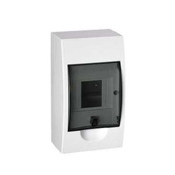 Gabinete de plástico Kaedra 4 Módulos - Gabinete de empotrar Mini Pragma - Schneider - Boxito.click