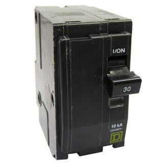 Interruptor termomagnético enchufable 2P x 30A QO230 - Interruptor termomagnético enchuifable - Square D - Boxito.click
