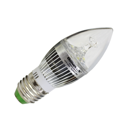 Lampara LED tipo vela 3 Watts 65K - LEDS - Benelux - Boxito.click