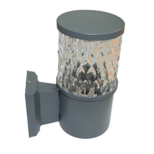 Lampara de pared gris con pantalla de cristal Benelux - Lámparas de exterior - Benelux - Boxito.click