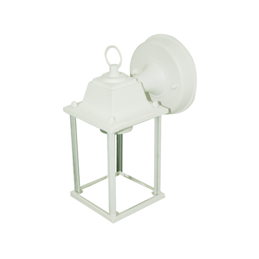 Farol de pared aluminio Blanco - Lámparas de exterior - Benelux - Boxito.click