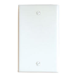 6407-1placa c/sop.ciega blanco 