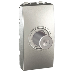 modulo toma coax tv. 1mod unica.mu3.468.30-hc 