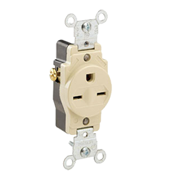 contacto chino senc 250v nema6-15r marfil05029-00i 