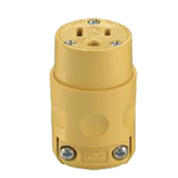 clavija pvc amarill 003-015515cv-000 