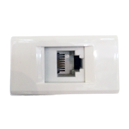 n4117-bp toma telefon 4h 1modul blanc polar