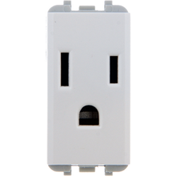 n4128-bp contacto 2p+t 1modul blanc polar