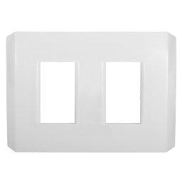 n4372-bp placa 2v blanc polar