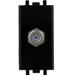 n4150-np toma coaxial tv 1modul negr piano