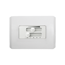 n4332-bp contr luz desliz c/placa blanc