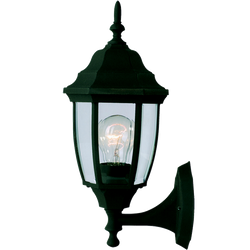 Farol de pared de color  negro de 100W