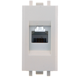 n1117-bl toma telef 4h rj11 unno blanc