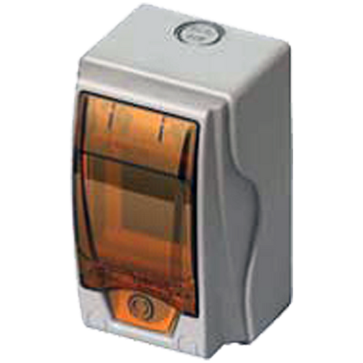 Gabinete de exterior riel de 4 módulos