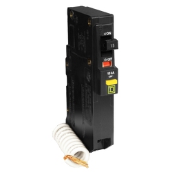 Interruptor termomagnético QO115GFI - Interruptor termomagnético con protección falla a tierra - Square D - Boxito.click