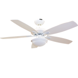 Ventilador Ventury 52 Pulgadas Blanco con Lámpara