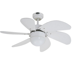 Ventilador de techo decorativo tramontana de 30