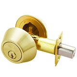 Cerrojo de llave color cromo mate