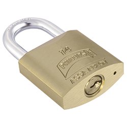 candado 14 laton gancho corto 