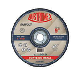 2010 disco corte metal 9