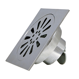 coladera laton 10x10 c/trampa 2-pc-310