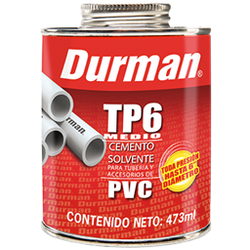 pegamento pvc tp6 transp 473ml 2019358 / 2018203