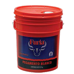 furia p.v.a. cubeta 18l blanco 1379989