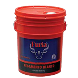 furia p.v.a. cubeta 18l blanco 1379989