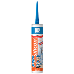 pepe silicon negro 280ml ssi8n36