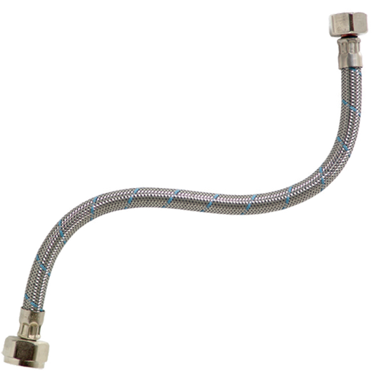 Manguera Coflex  de acero inoxidable  para  WC de 35cm