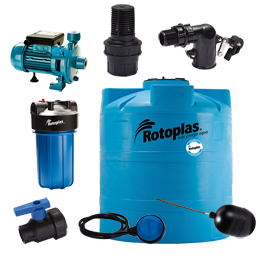 510159 cist rotoplas c/ bomb 1200 lts azul (510003)