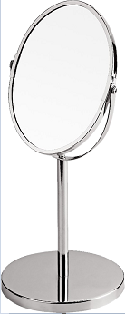 espejo vanidad cromo grande