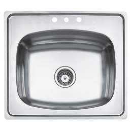 fregadero 63.5x56.1 1c p/empot 08081132