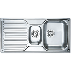 fregadero 11/2c 1e 40109103 izq/der princess