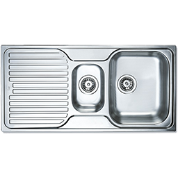 fregadero 11/2c 1e 40109103 izq/der princess