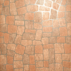 Piso Corcega rojo de 33 x 33