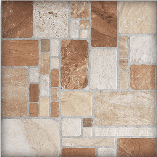 Piso FD  de 55 x 55 cm rojo