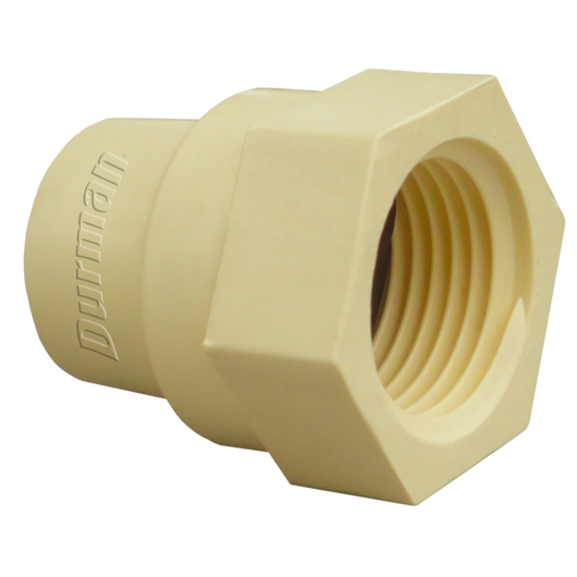 Adaptador hembra de 13mm de CPVC cementar 301405 Gold Union