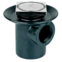 Coladera para piso de una boca con tapa 24-CHL - Coladeras - Helvex - Boxito.click