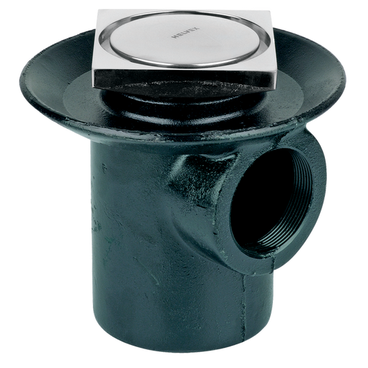 Coladera para piso de una boca con tapa 24-CHL - Coladeras - Helvex - Boxito.click