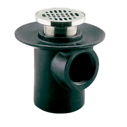 Coladera para piso de una boca con rejilla 24 - Coladeras - Helvex - Boxito.click