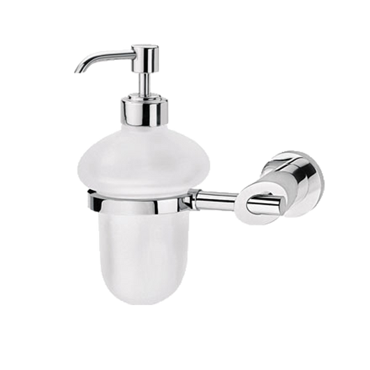 Jabonera de cristal con dosificador Nuva 9148 - Jabonera - Helvex - Boxito.click