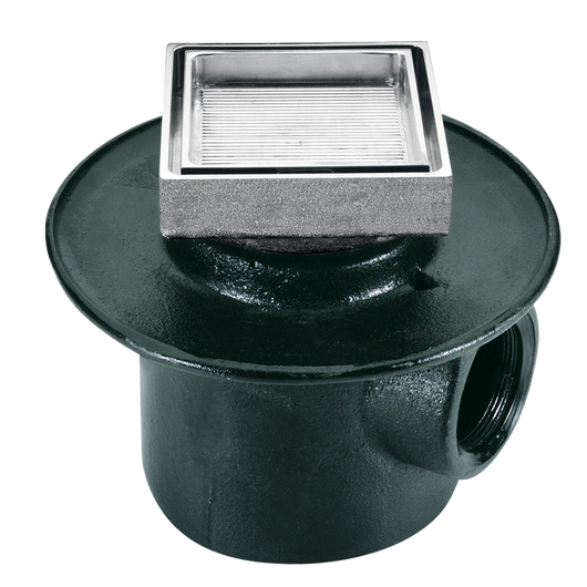 Coladera para piso decorativa de una boca 282-35-CHLI - Coladeras - Helvex - Boxito.click