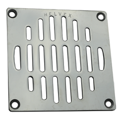 RC-037 Rej. cuad. 1342, 282 acero inoxidable