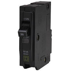 Interruptor termomagnético enchufable 1P x 20A QO120 - Interruptor termomagnético enchuifable - Square D - Boxito.click