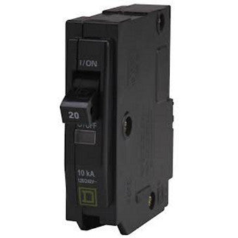 Interruptor termomagnético enchufable 1P x 20A QO120 - Interruptor termomagnético enchuifable - Square D - Boxito.click