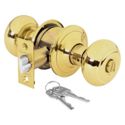 Cerradura Gamma color latón brillante