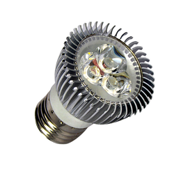 Led dicroico E-27  con disipador metálico de 3 W - LEDS - Benelux - Boxito.click