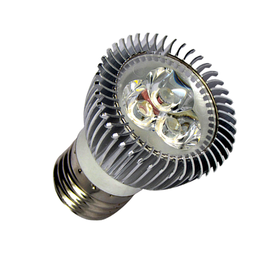 Led dicroico E-27  con disipador metálico de 3 W - LEDS - Benelux - Boxito.click